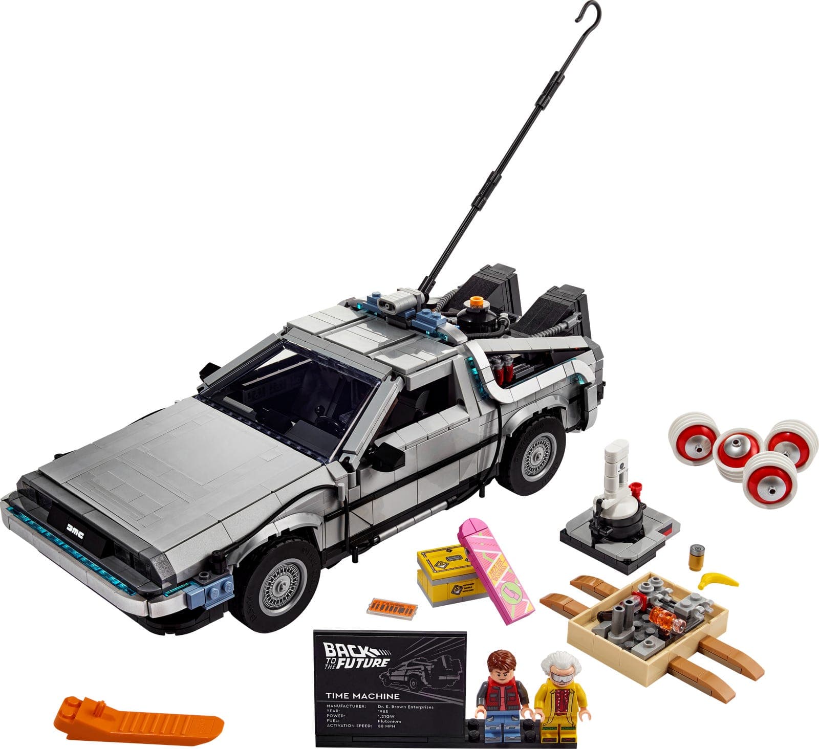 LEGO Máquina Tiempo de Volta ao Futuro