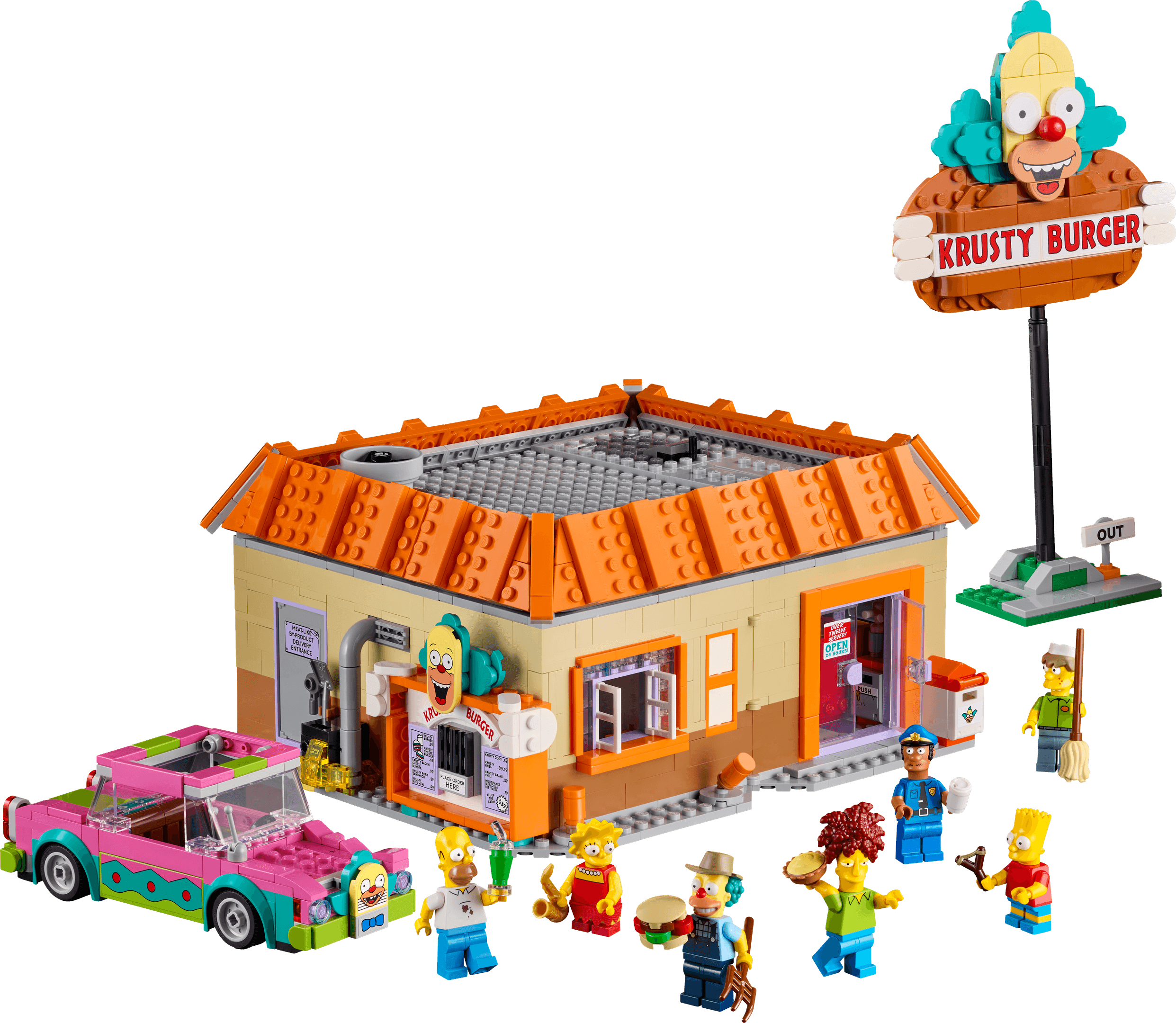 LEGO The Simpsons Krusty Burger
