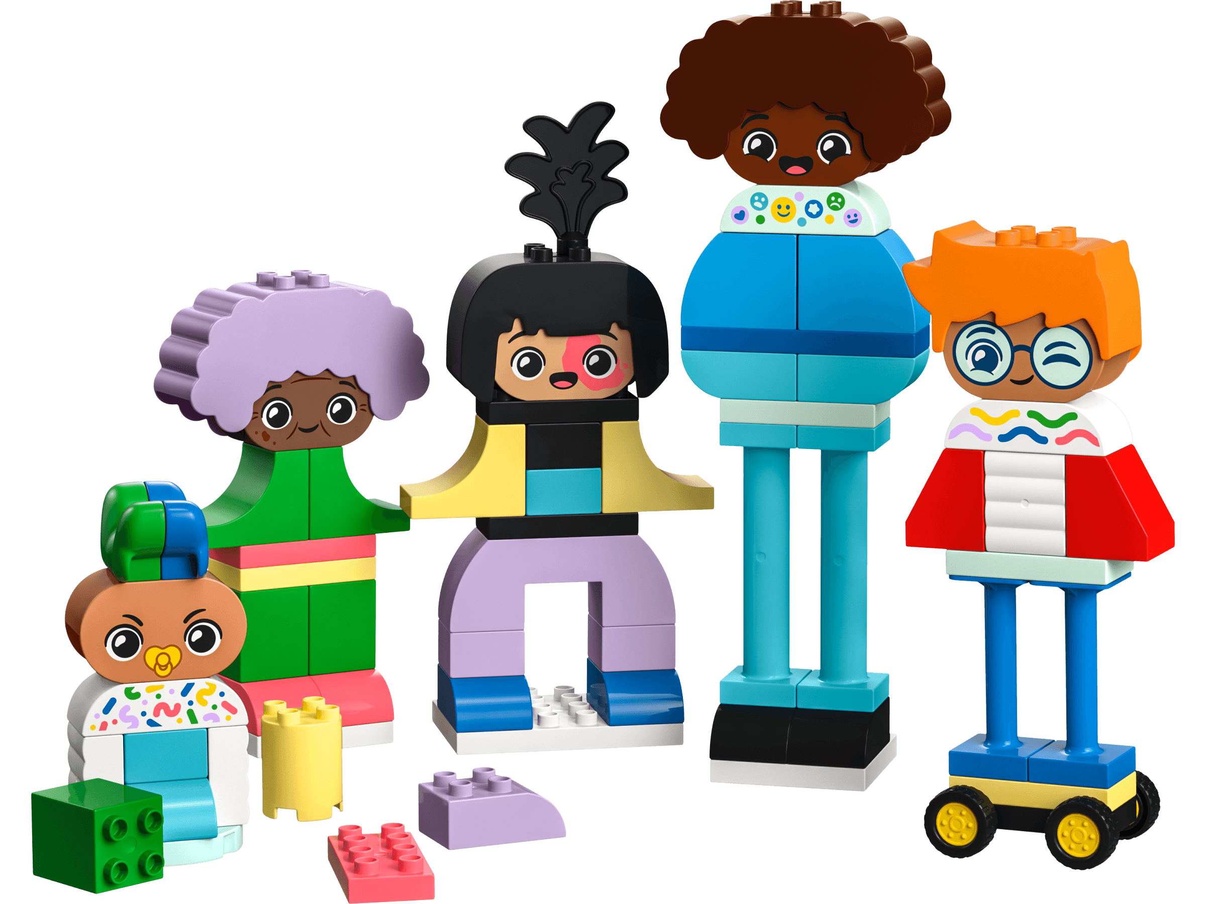 LEGO Pessoas Edificáveis com Grandes Emoções