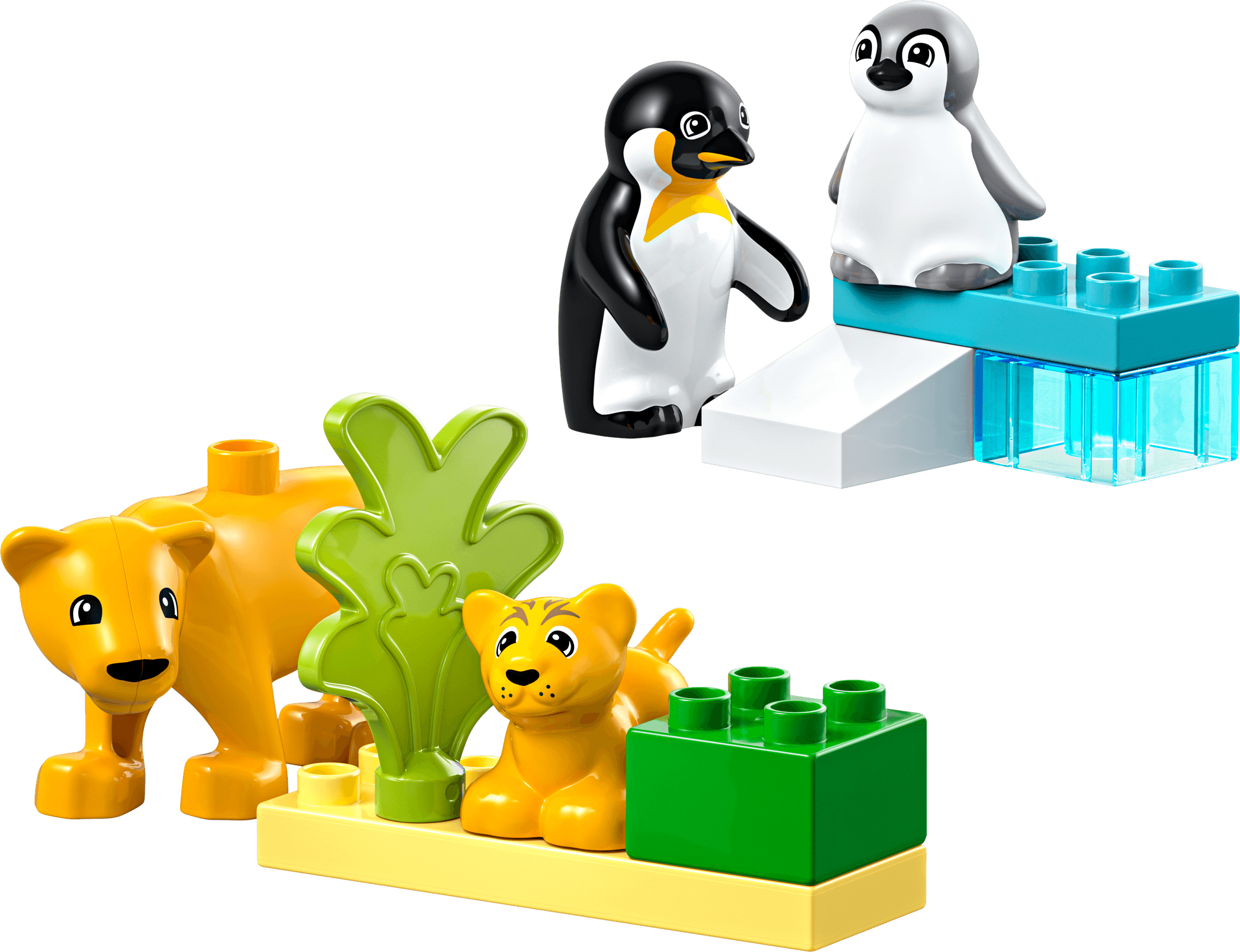 LEGO Wild Animal Families: Penguins & Lions