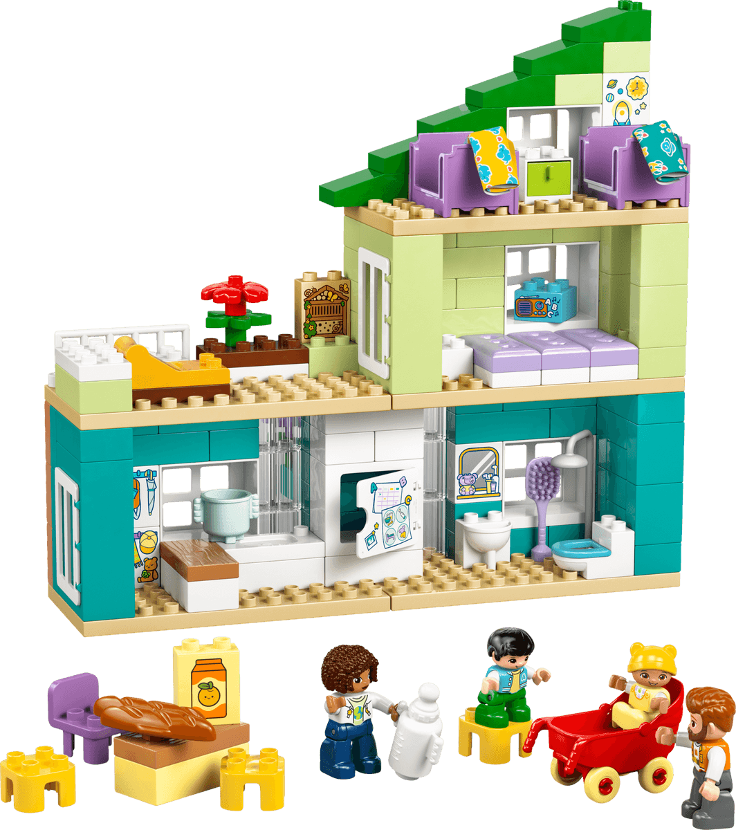LEGO 3 in 1 Modern Family House with Figures