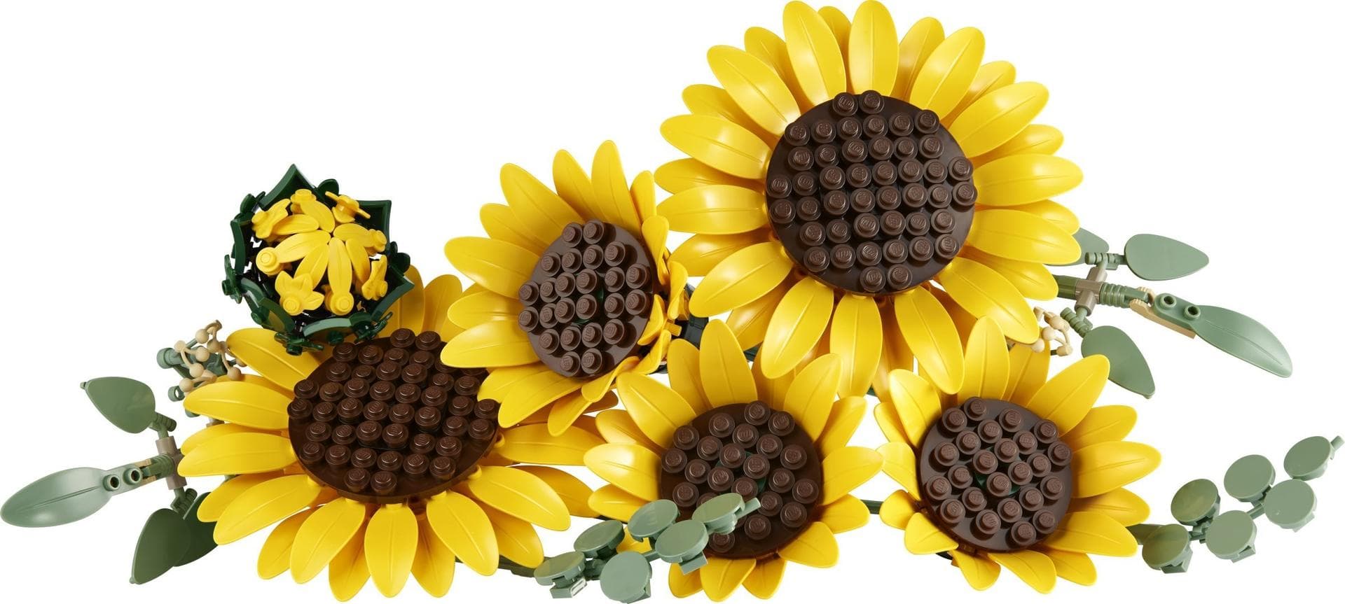 LEGO Decoração de buquê de girassol