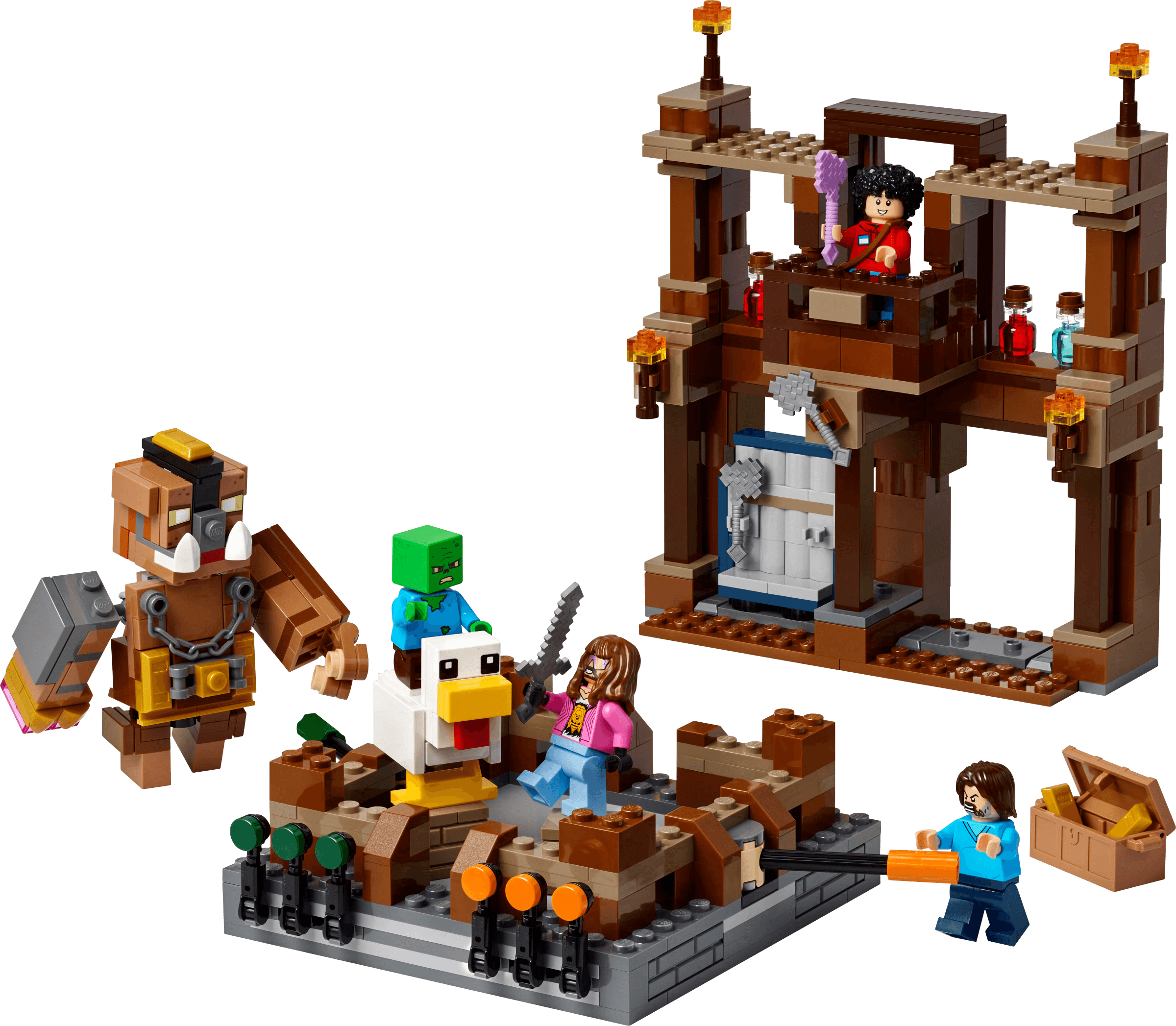 LEGO Woodland Mansion Fighting Ring