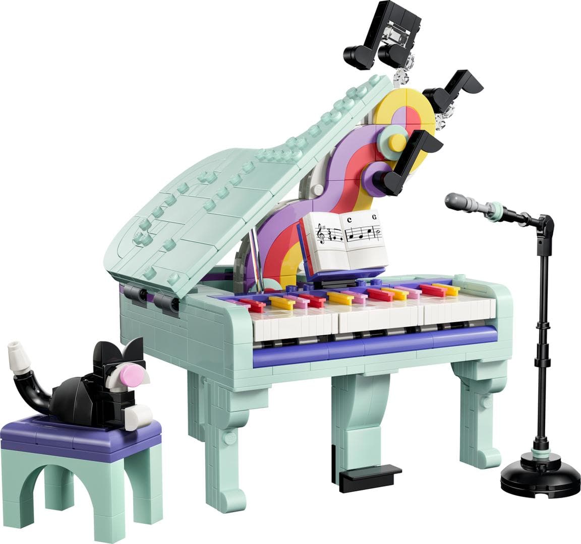 LEGO Piano musical decorativo com Cat