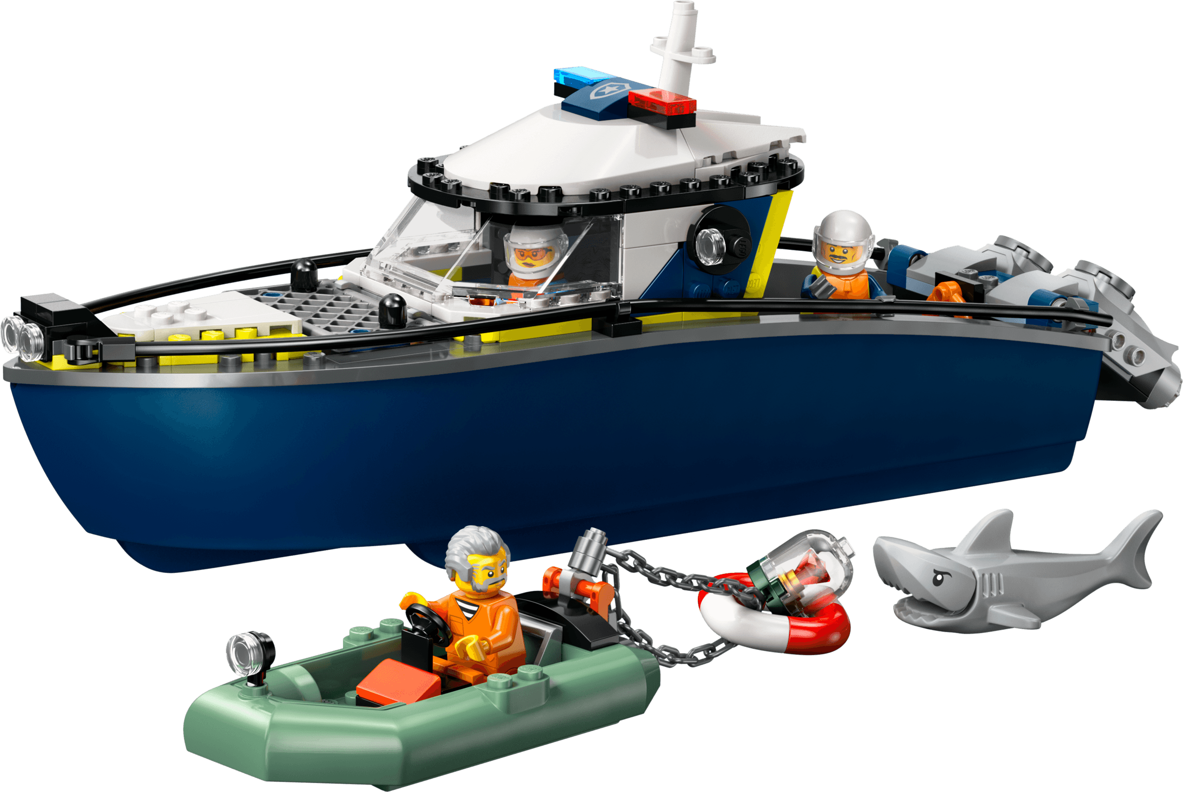 LEGO Police Boat Chase