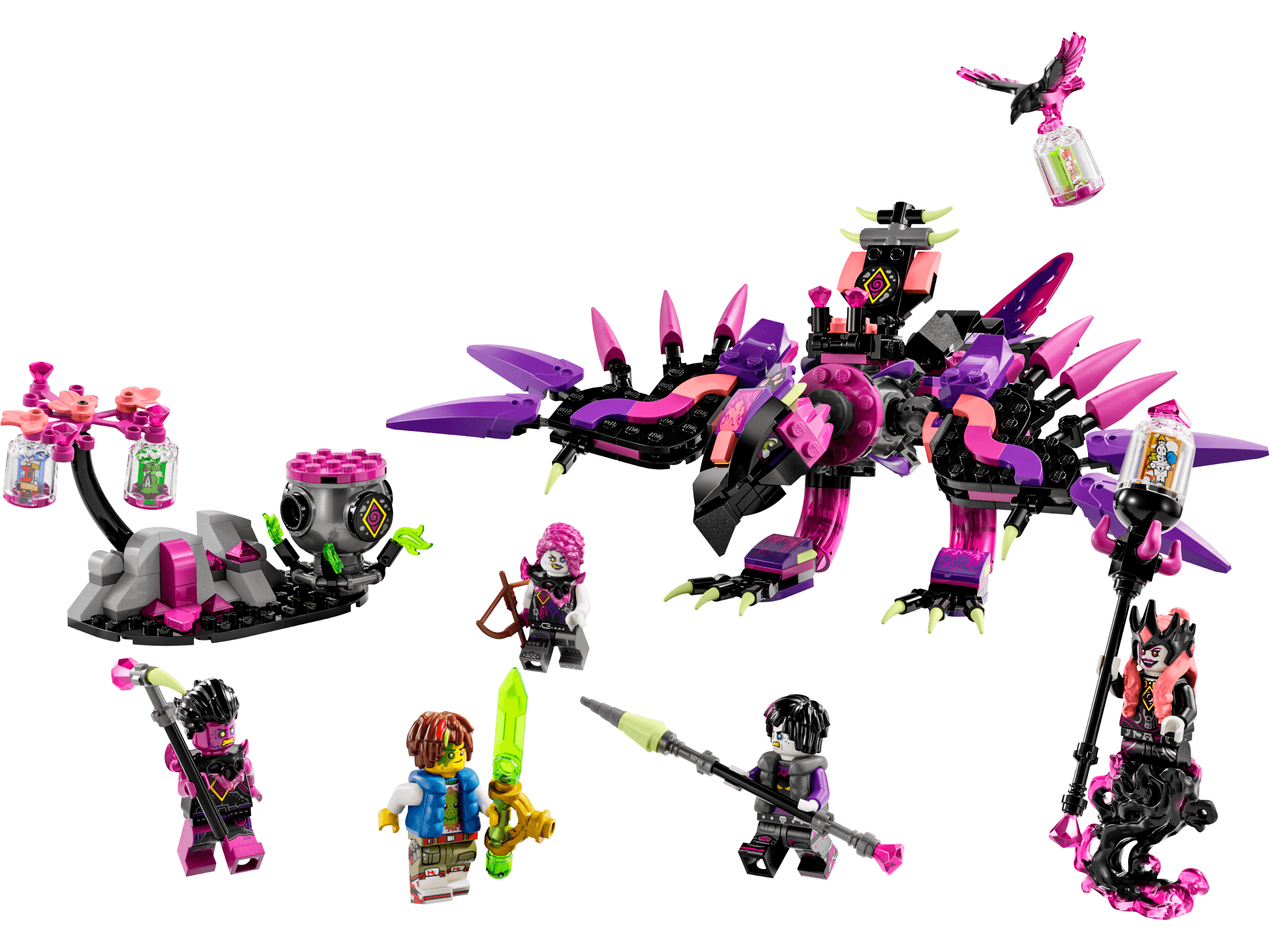 LEGO The Never Witch's Nightmare Creatures