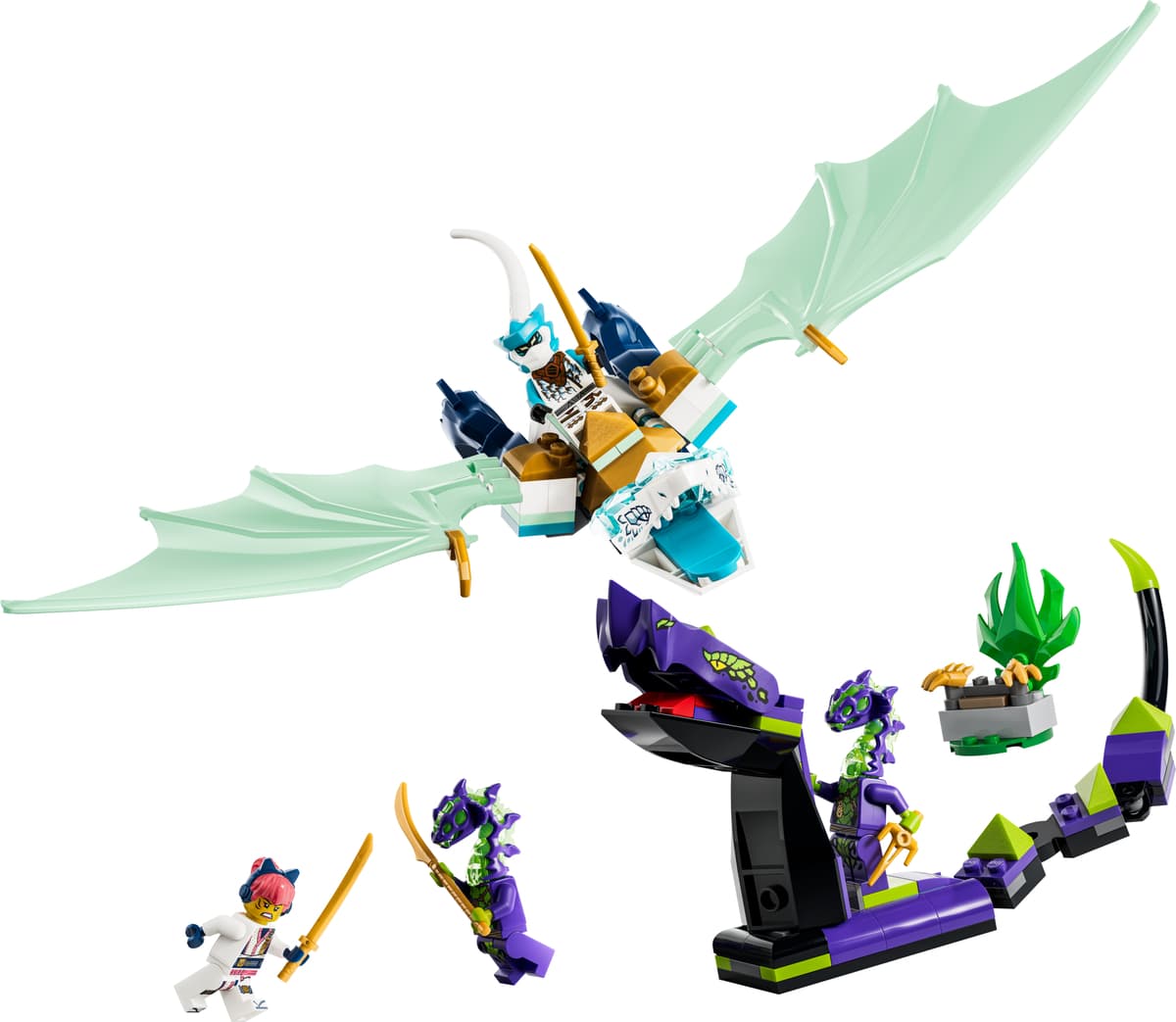 LEGO Zane's Ice Dragon Battle