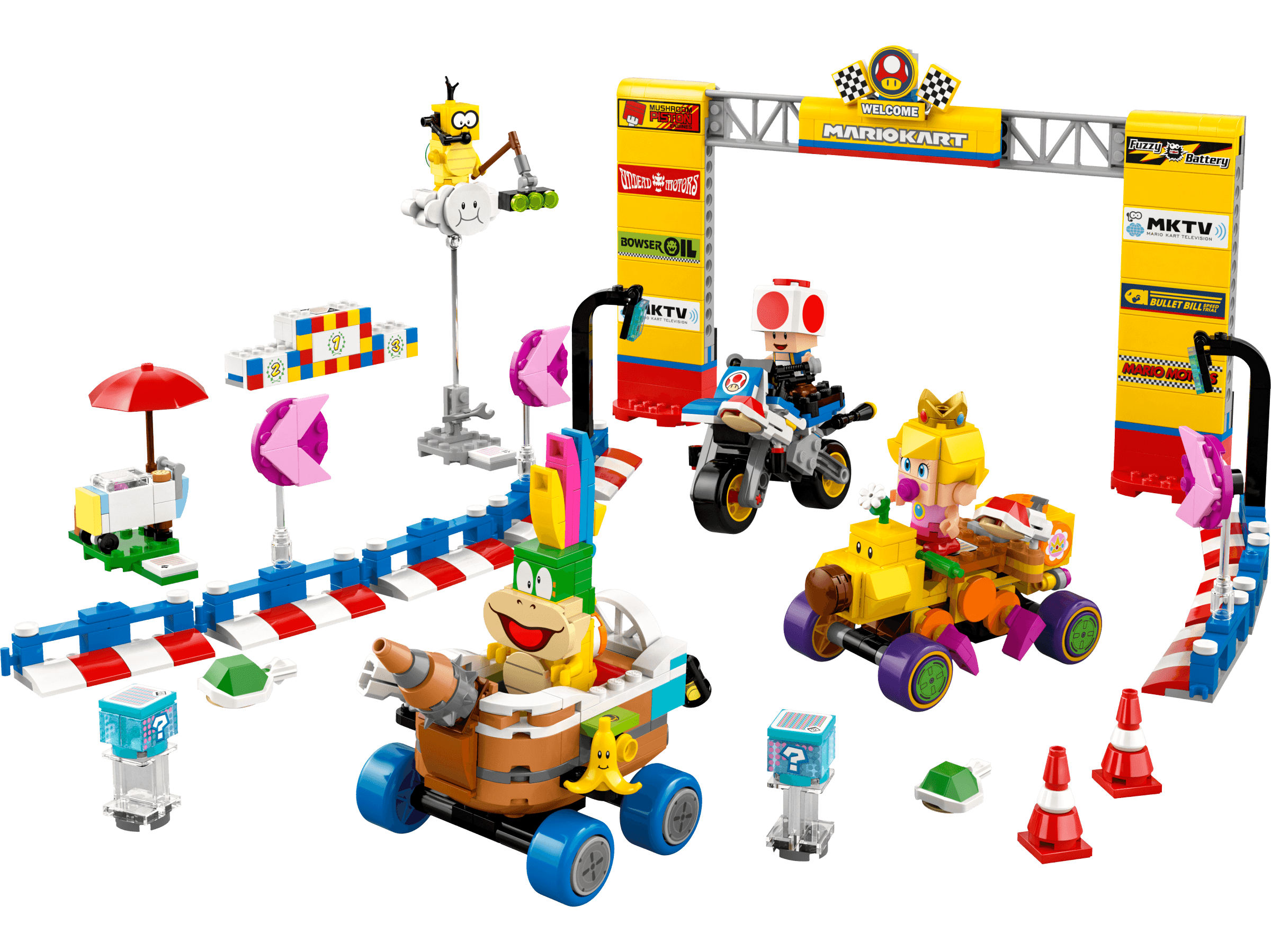 LEGO Mario Kart - Baby Peach & Grand Prix Set