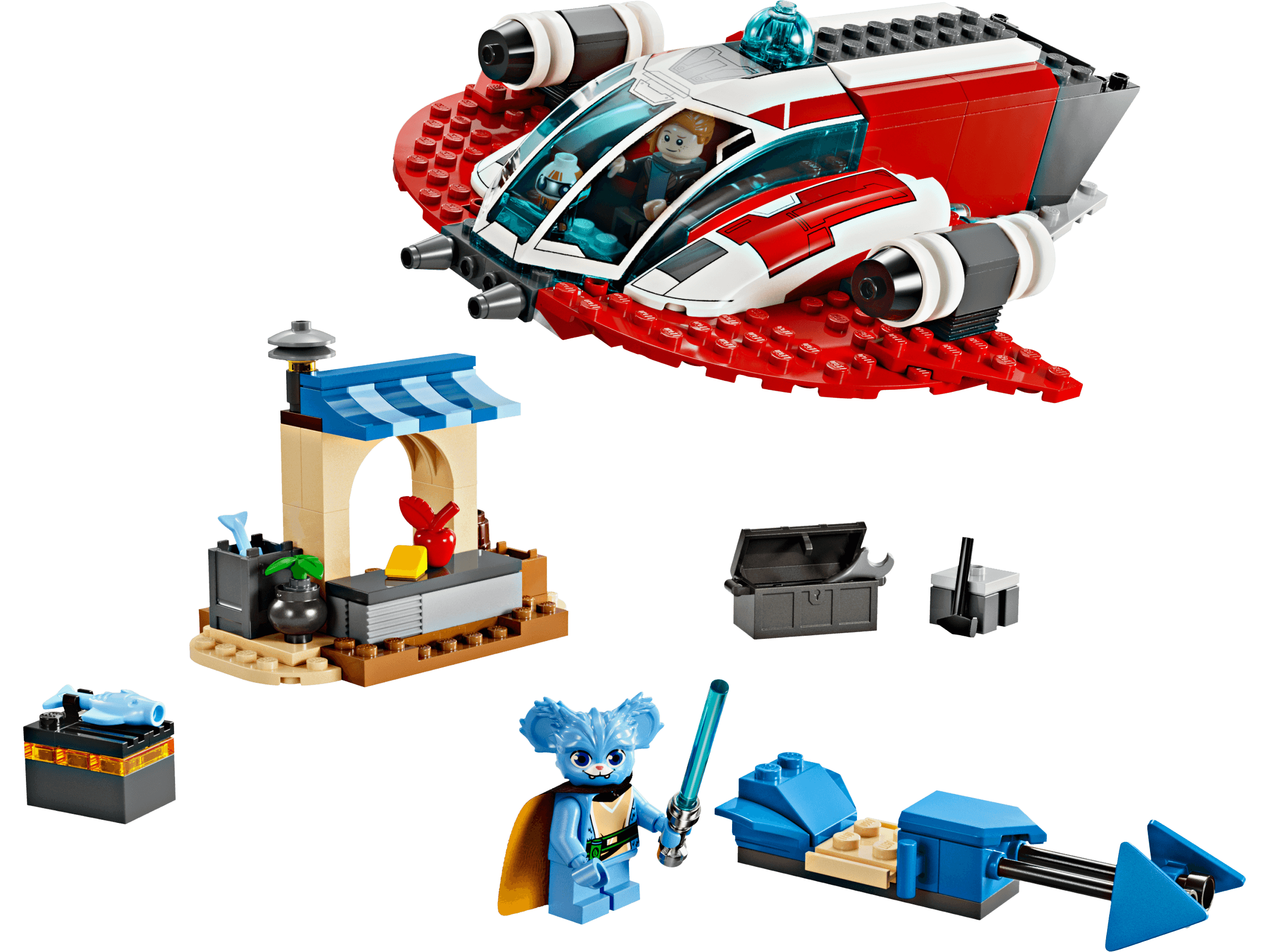 LEGO Falcão de Fogo Carmesim