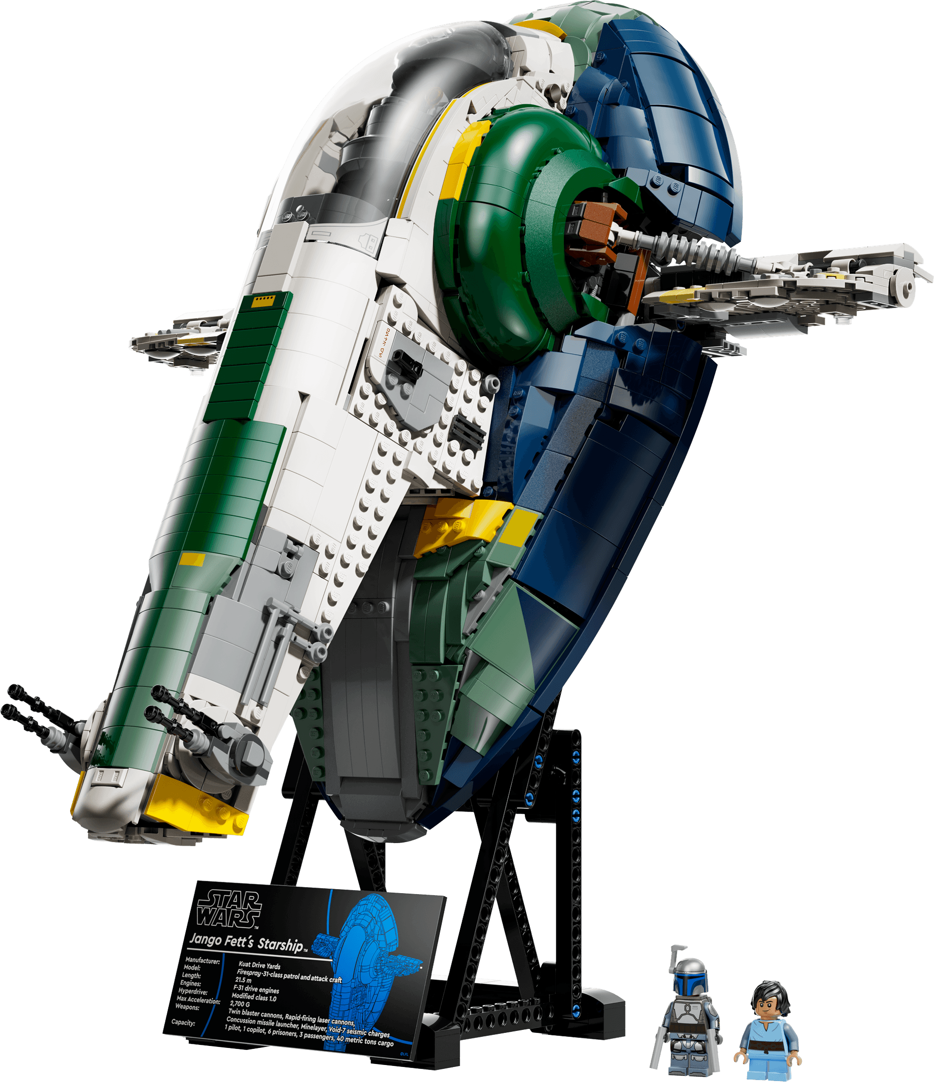LEGO Jango Fett's Firespray-Class Starship