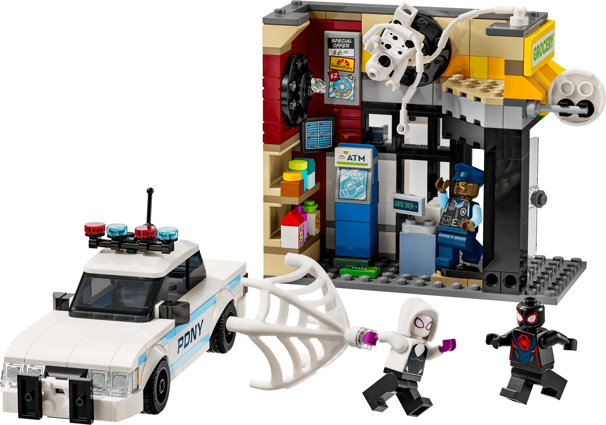 LEGO Miles Morales vs. the Spot