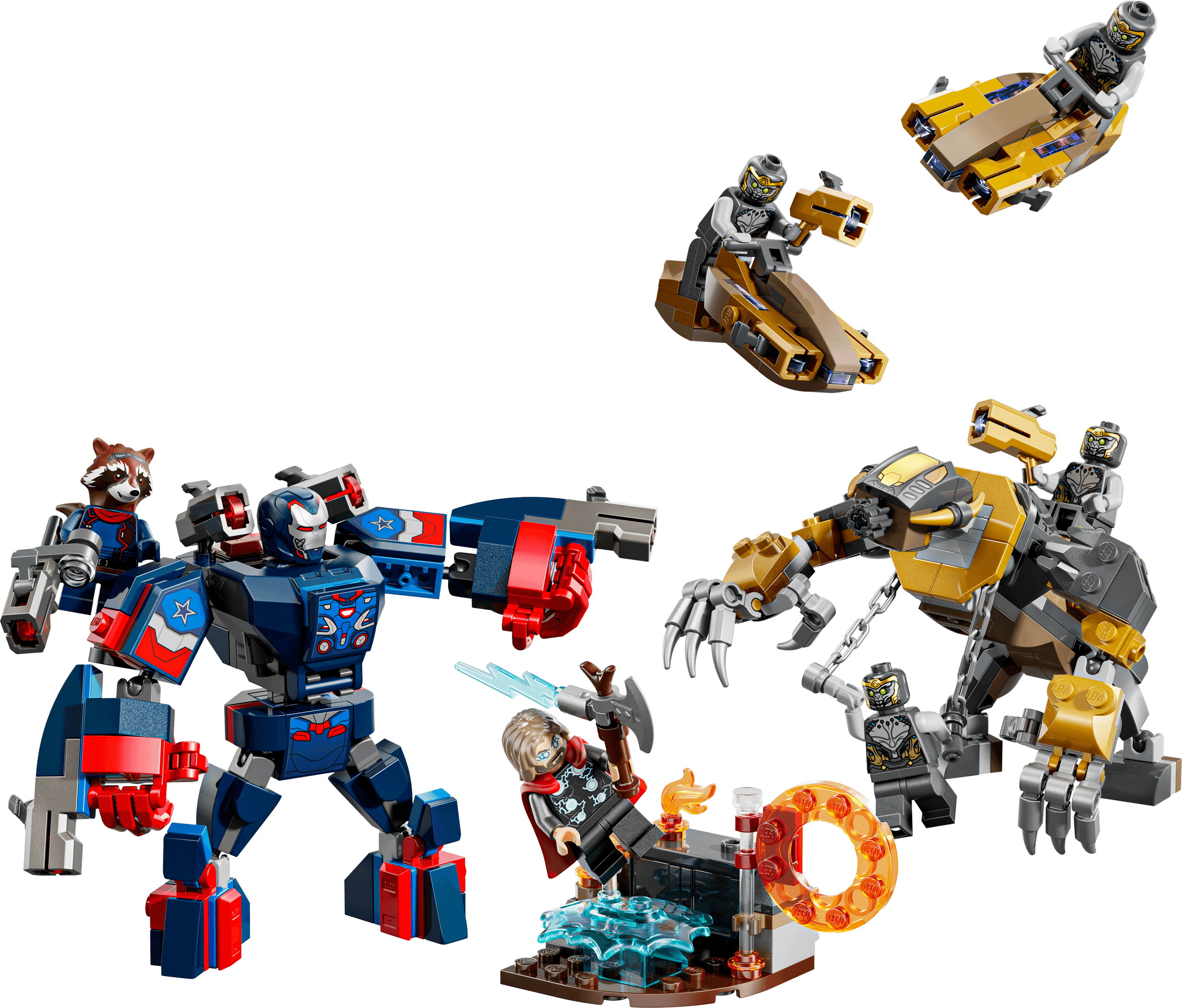 LEGO Vingadores Ultimato Thor Vs. Chitauri