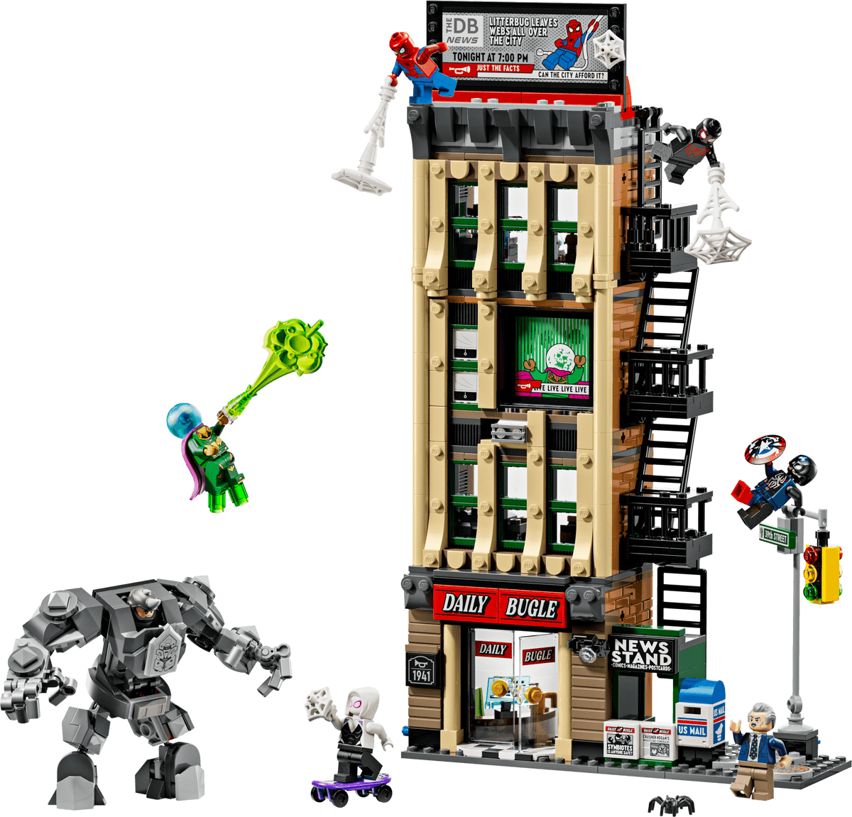 LEGO Spider-Man vs. Mysterio: The Daily Bugle