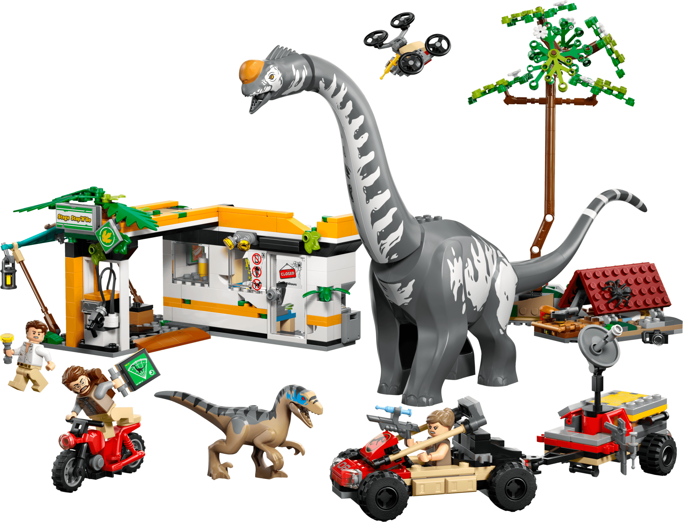 LEGO Raptor & Titanosaurus Tracking Mission