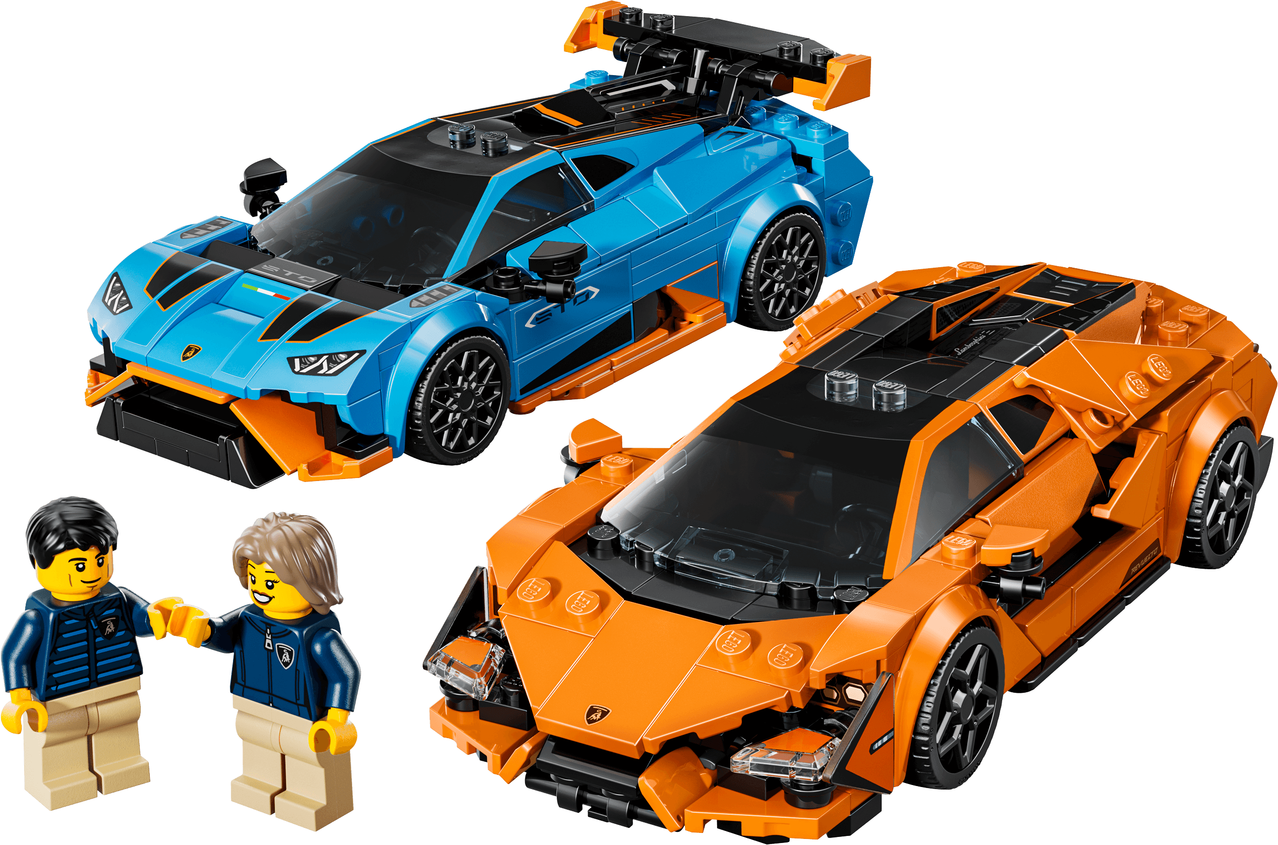 LEGO Lamborghini Revuelto & Huracán STO