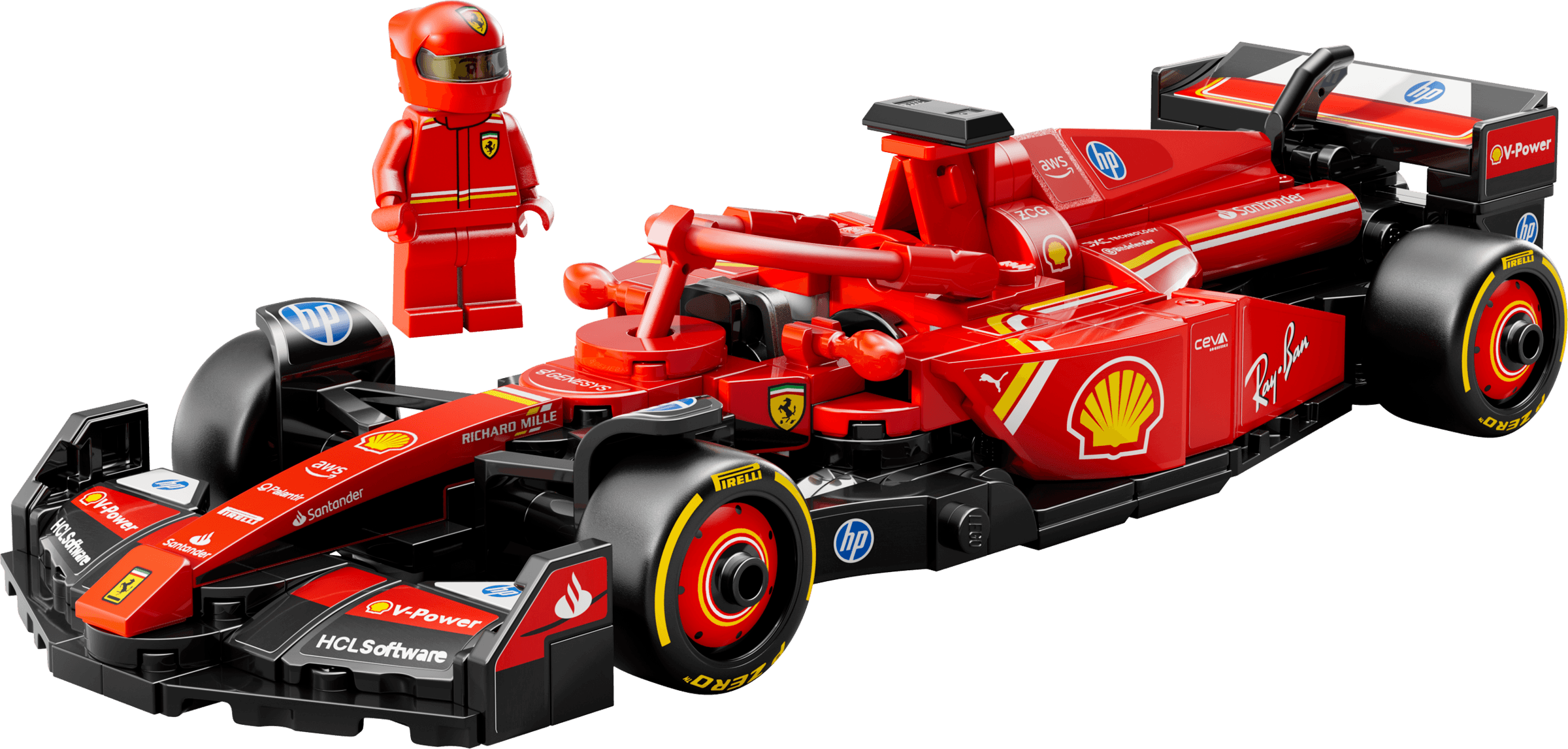 LEGO Ferrari SF-24 F1 Race Car