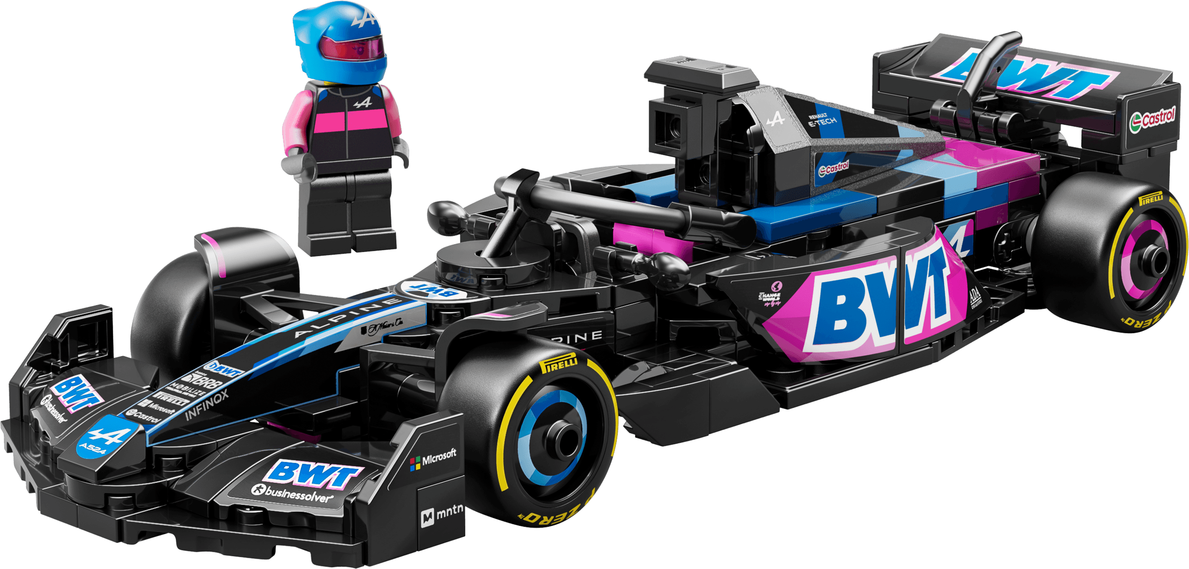 LEGO Carro de Corrida BWT Alpine F1 Team A524