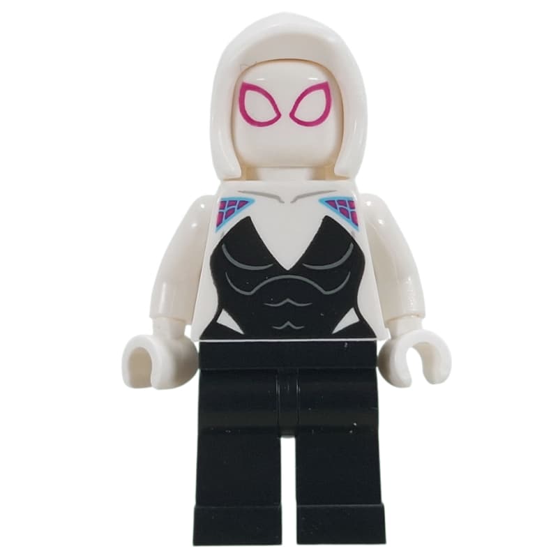 Ghost-Spider / Spider-Gwen, Open Front Hood, White Hands