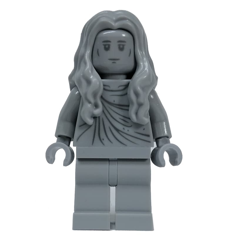 Statue - Legs, Wavy Hair