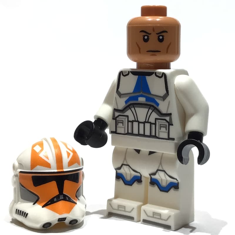 Clone Trooper, 332nd Company, Orange Markings, Visor Holes
