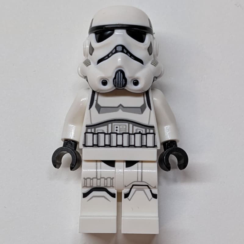 Stormtrooper - Light Nougat Head, White Arms