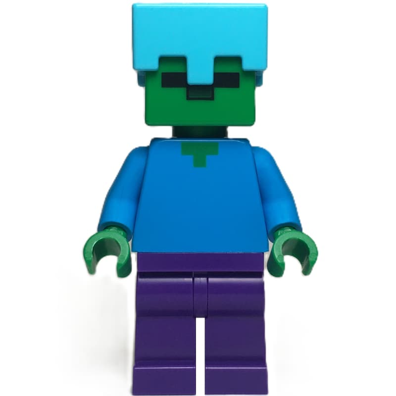 Zombie, Medium Azure Helmet