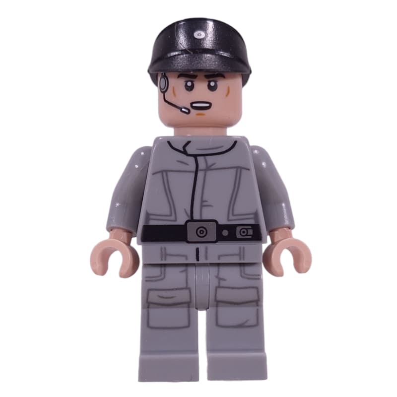 Imperial Crew, Light Bluish Gray Uniform, Black Cap, Open Mouth