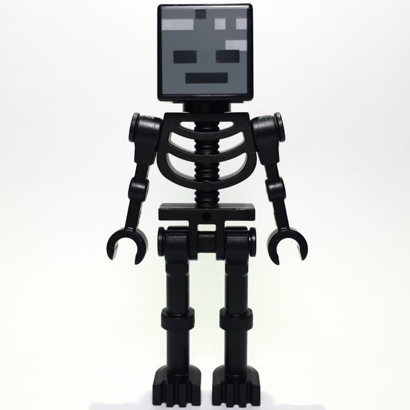 Wither Skeleton, Square Skull, Straight Arms (78132 Torso)