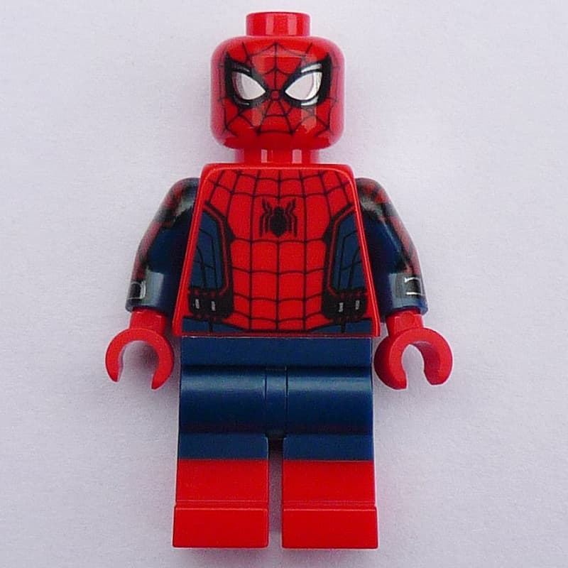 Spider-Man, Suit with Detailed Black Trim, Plain Legs