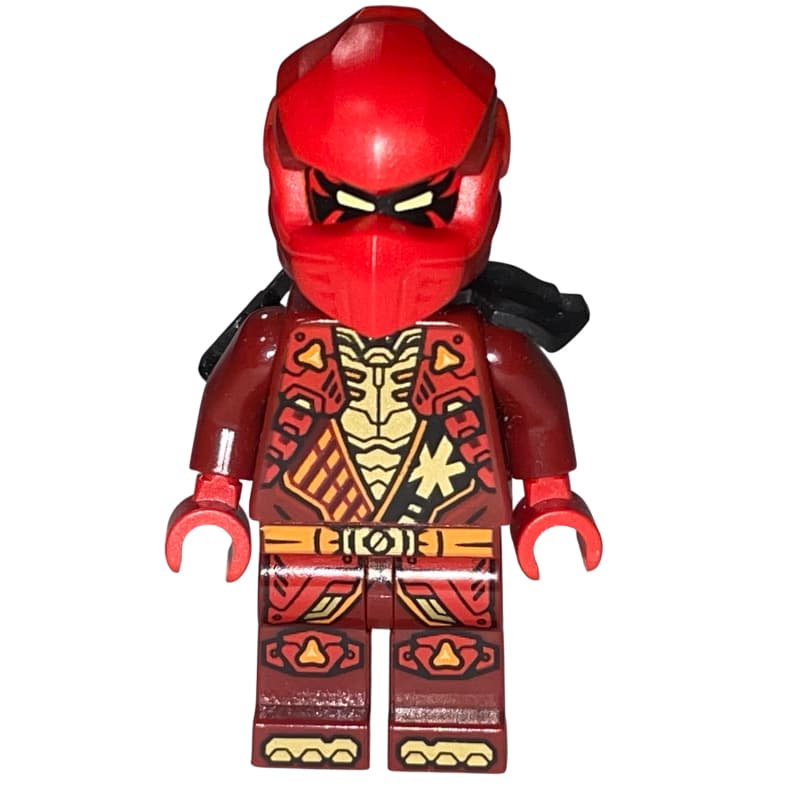 Kai, Dark Red Suit, Red Helmet, Scabbard