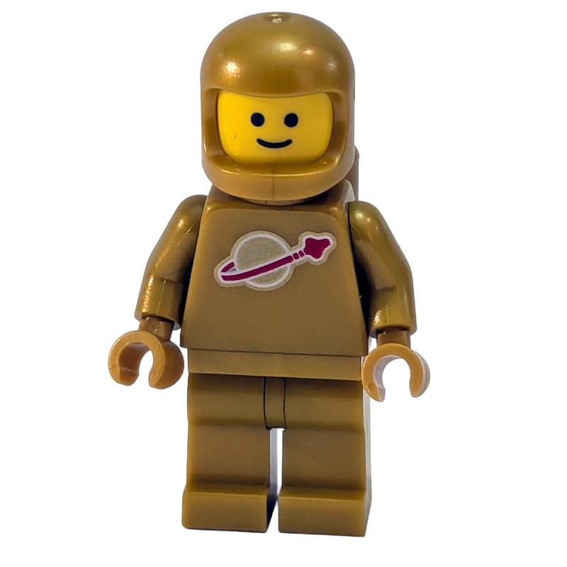Classic Spaceman, Pearl Gold with Airtanks