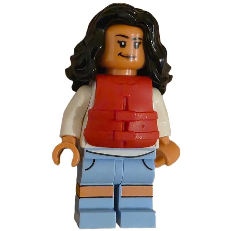 Teresa Delgado, Red Life Jacket