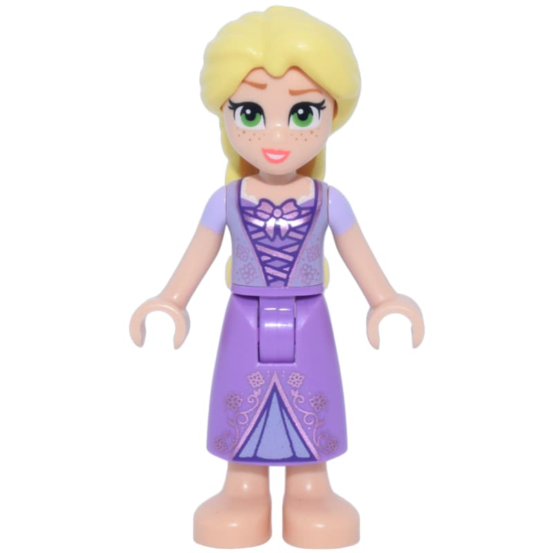 Rapunzel, Big eyes, Flowers