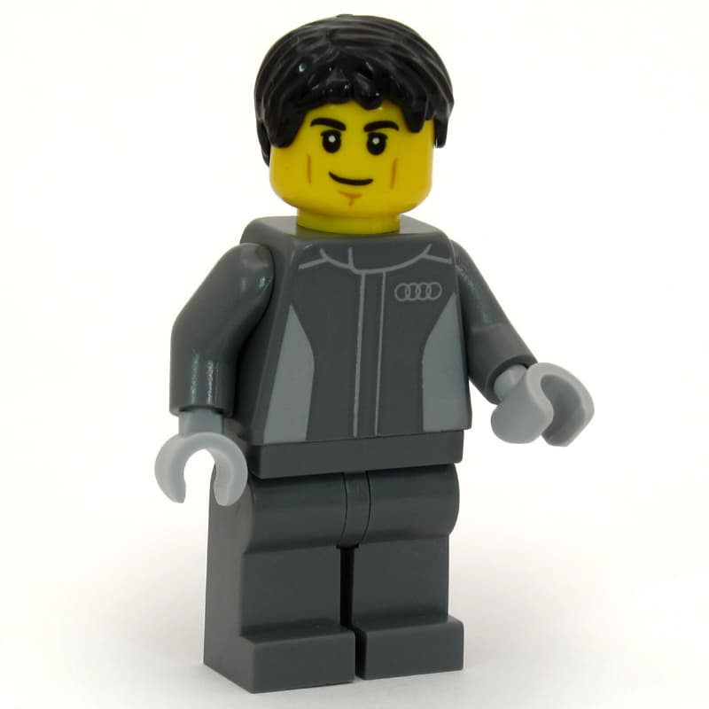 Audi Revolut F1 Driver, Black Hair