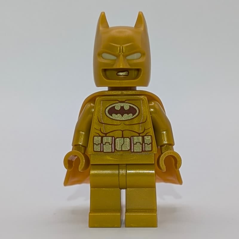 Batman, Pearl Gold Suit, Cape, and Cowl