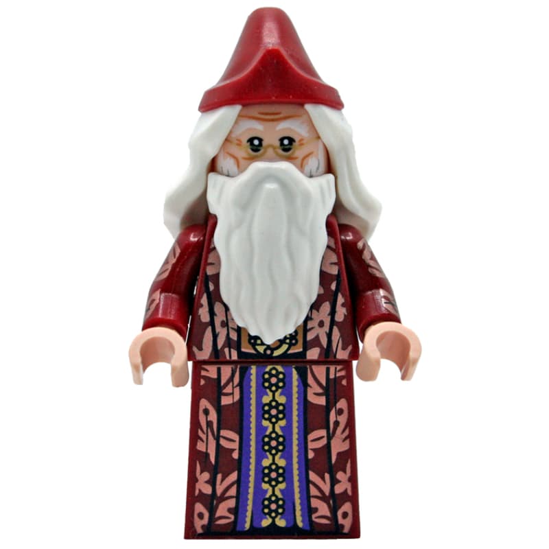 Albus Dumbledore, Dark Red Robe with Dark Purple Trim