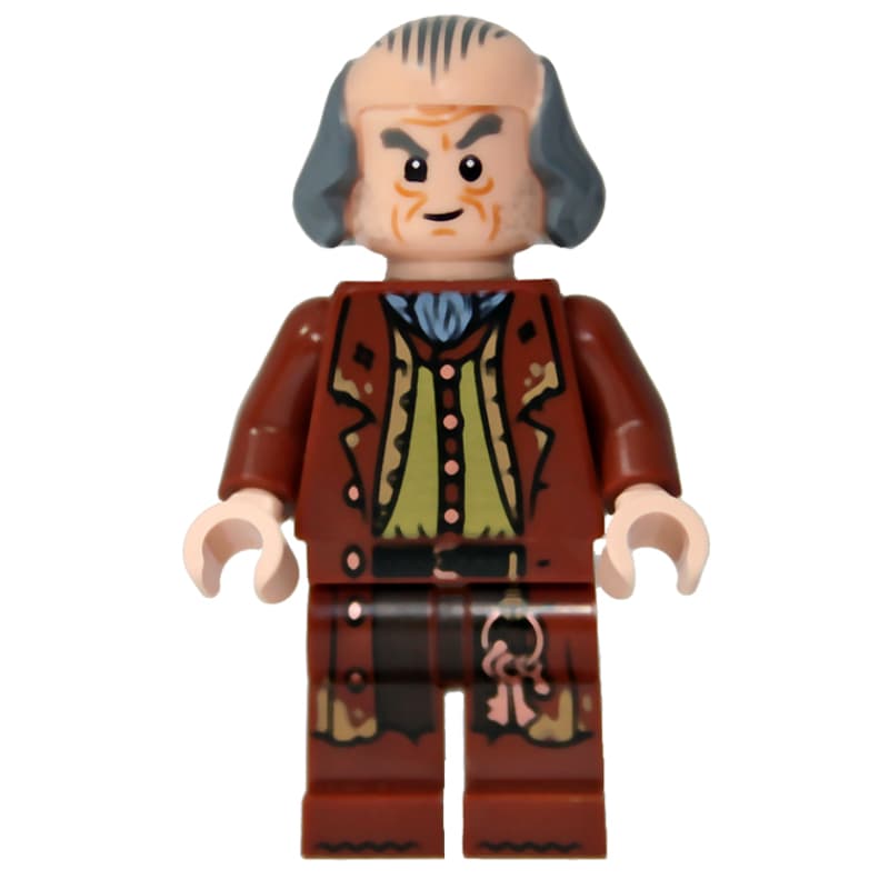 Argus Filch, Bald Top, Reddish Brown Jacket