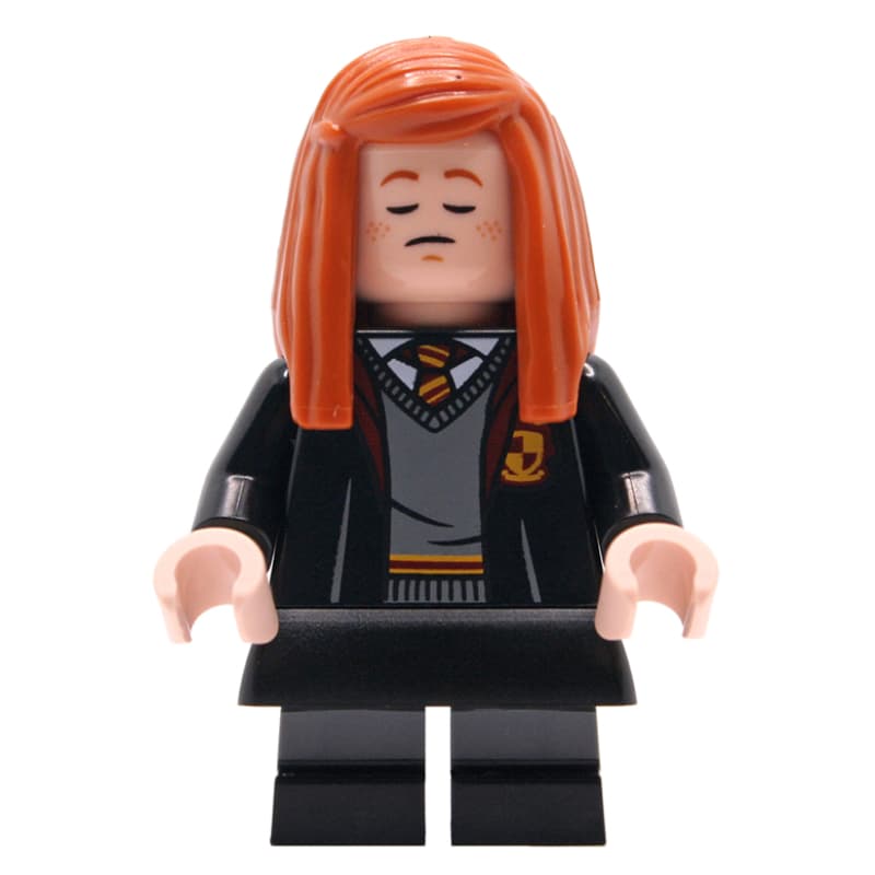 Ginny Weasley, Open Gryffindor Robes, Short Legs, Skirt