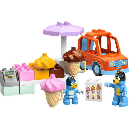 LEGO Bluey Ida À Sorveteria com a Bluey