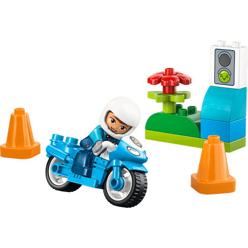 LEGO Blue Police Motorcycle