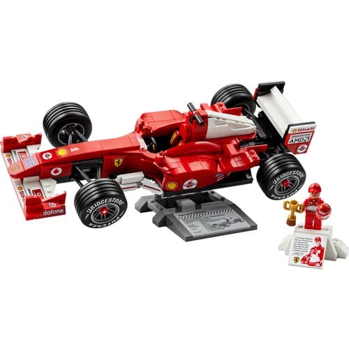LEGO Ferrari F2004 e Michael Schumacher