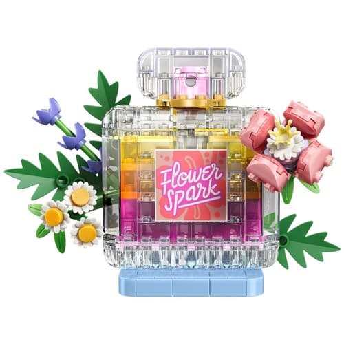 LEGO Floral Decor Perfume Bottle