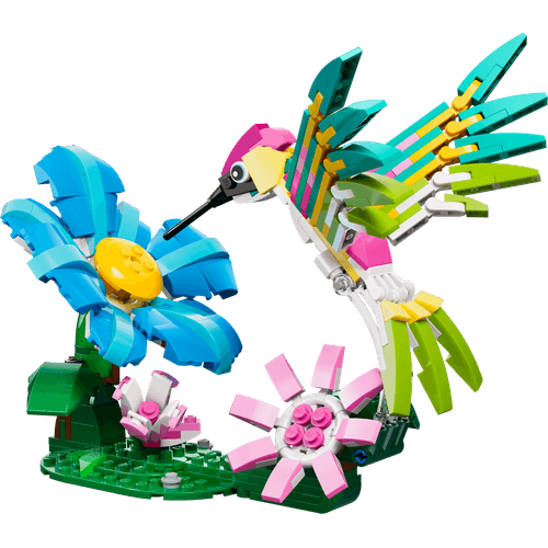 LEGO 3 em 1 Wildlife beija-flor colorido
