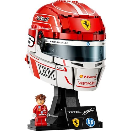 LEGO Scuderia Ferrari HP: Capacete Charles Leclerc