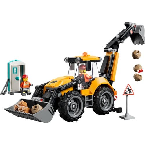 LEGO Retroescavadeira Amarela