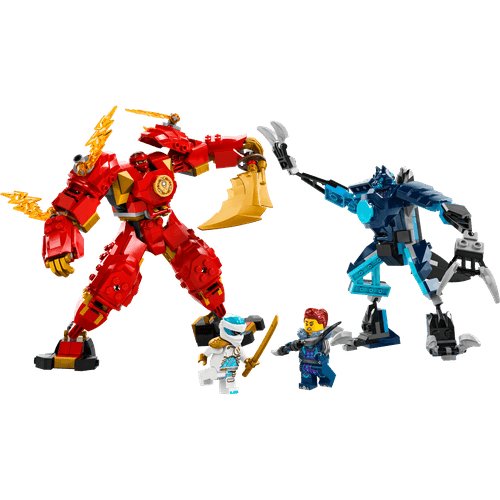 LEGO Kai's Elemental Fire Mech