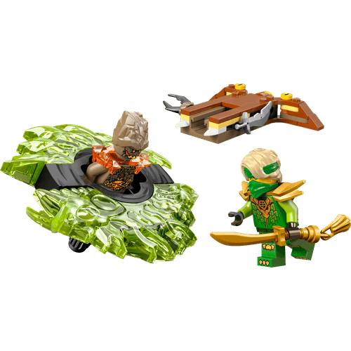 LEGO Lloyd contra Spinner de Monstro de Terra