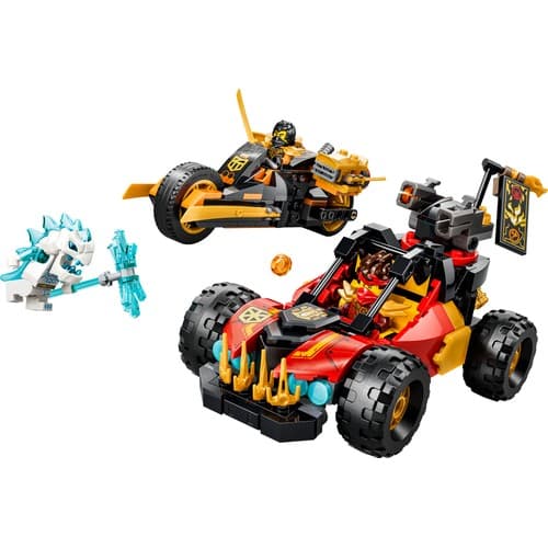LEGO Veículos Combinados de Kai e Cole