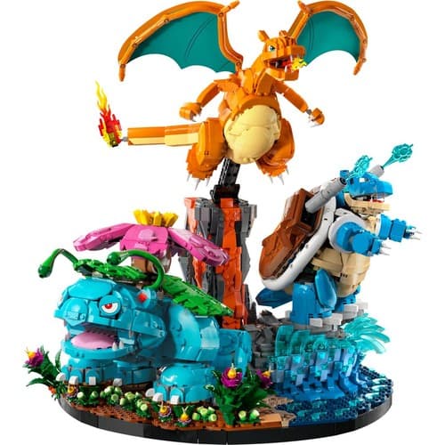 LEGO Venusaur, Charizard and Blastoise