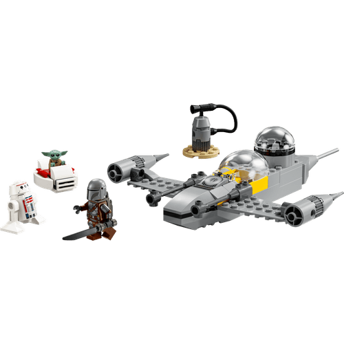 LEGO Mando and Grogu's N-1 Starfighter